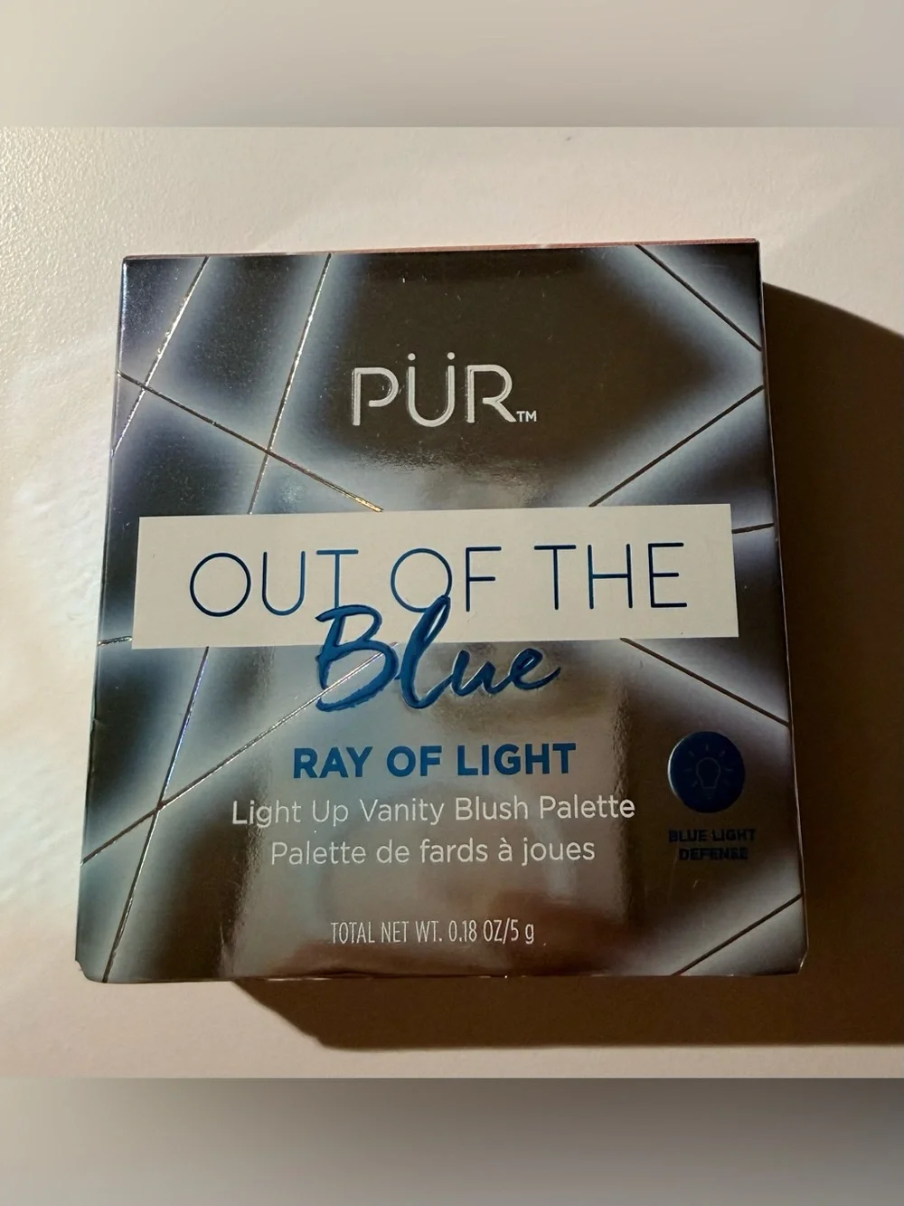 PÜR Out of the Blue “Ray of Light “ Blush Palette NWT